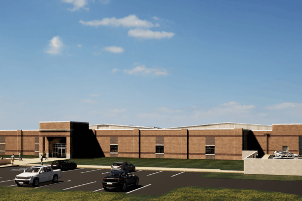 A rendering of the Grant County Jail.