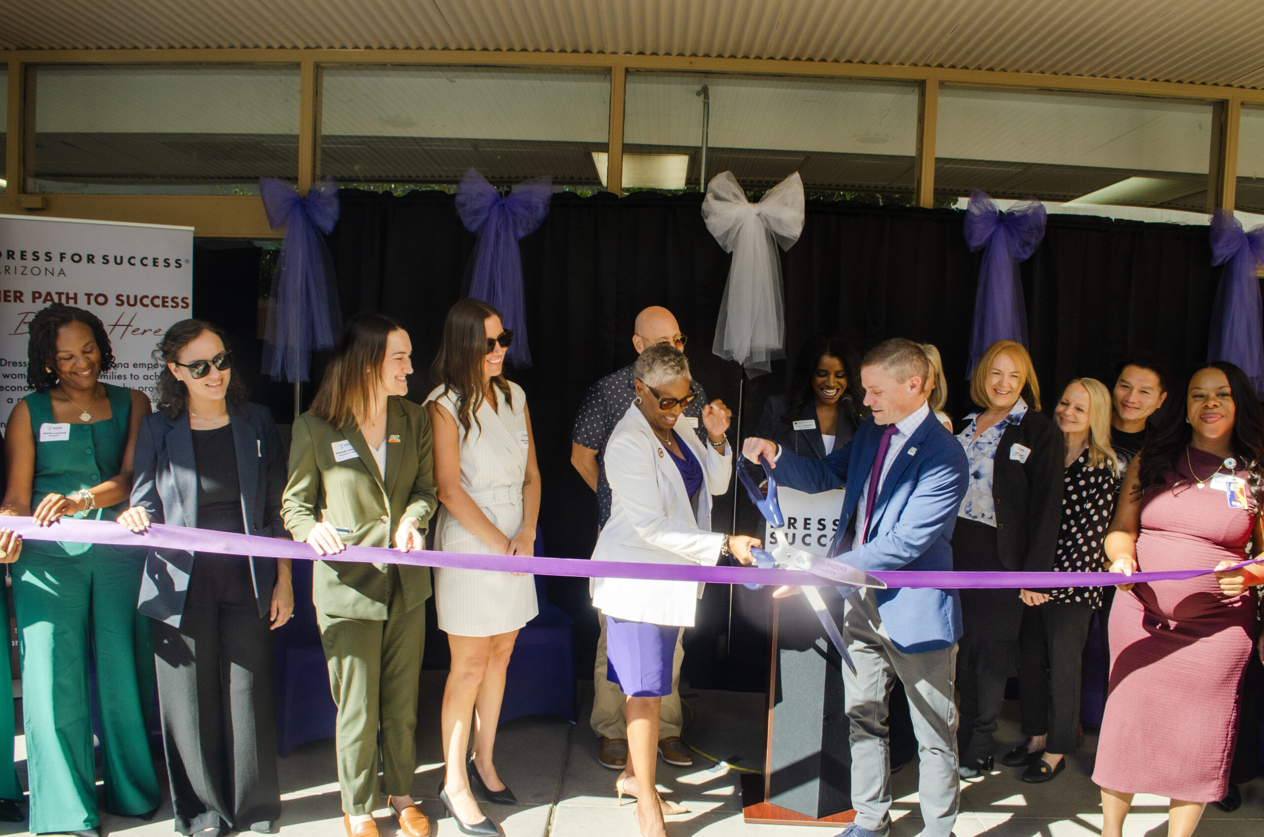 ribbon cutting at the HOPE for Success Center at the Arizona State Prison Complex – Perryville