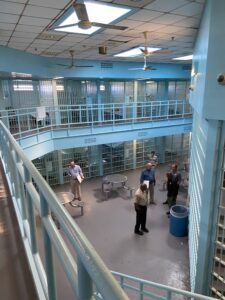 interior of a correctional facility in Burke County, Georgia