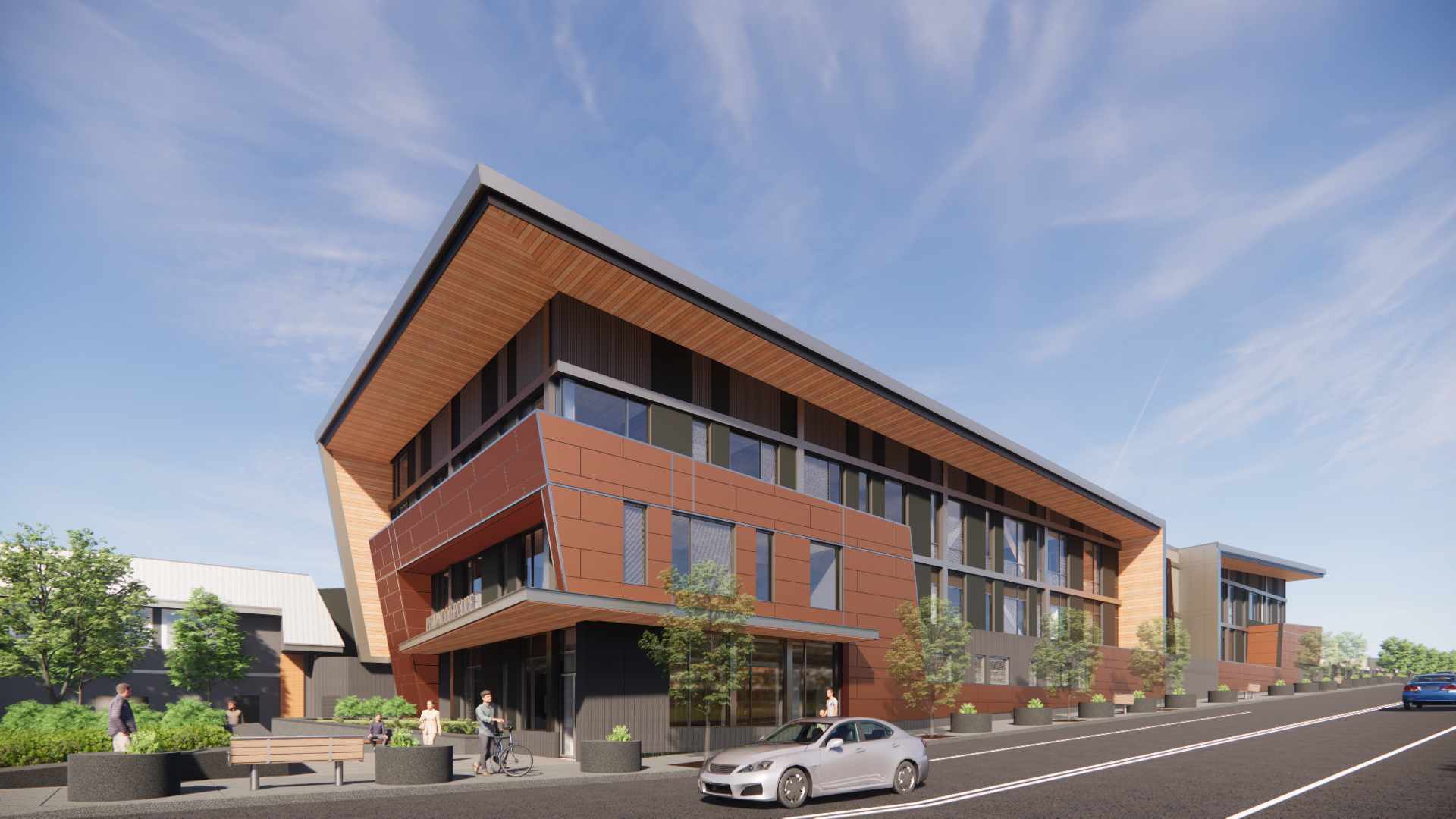 Control center interior