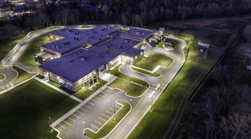 Dynamic Detention Center Designed for New Standards in North Carolina