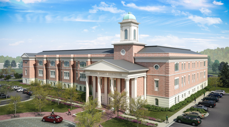 Stately New County Courthouse Breaks Ground in Virginia