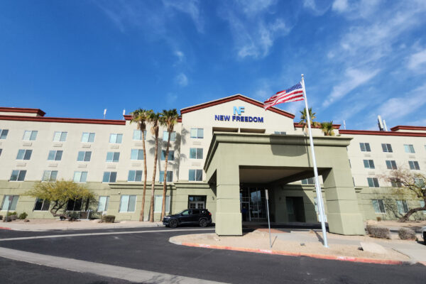 exterior shot of New Freedom Project's Deer Valley facility