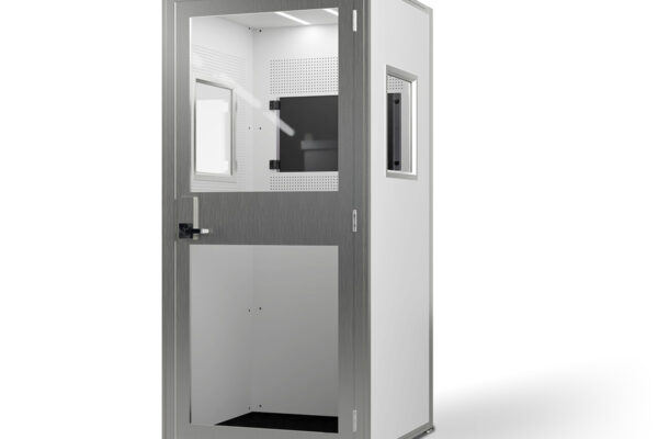 Cubicall Correctional Court Pod with white background