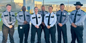 seven Florida Department of Corrections officers