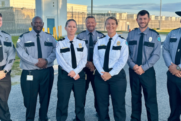 seven Florida Department of Corrections officers