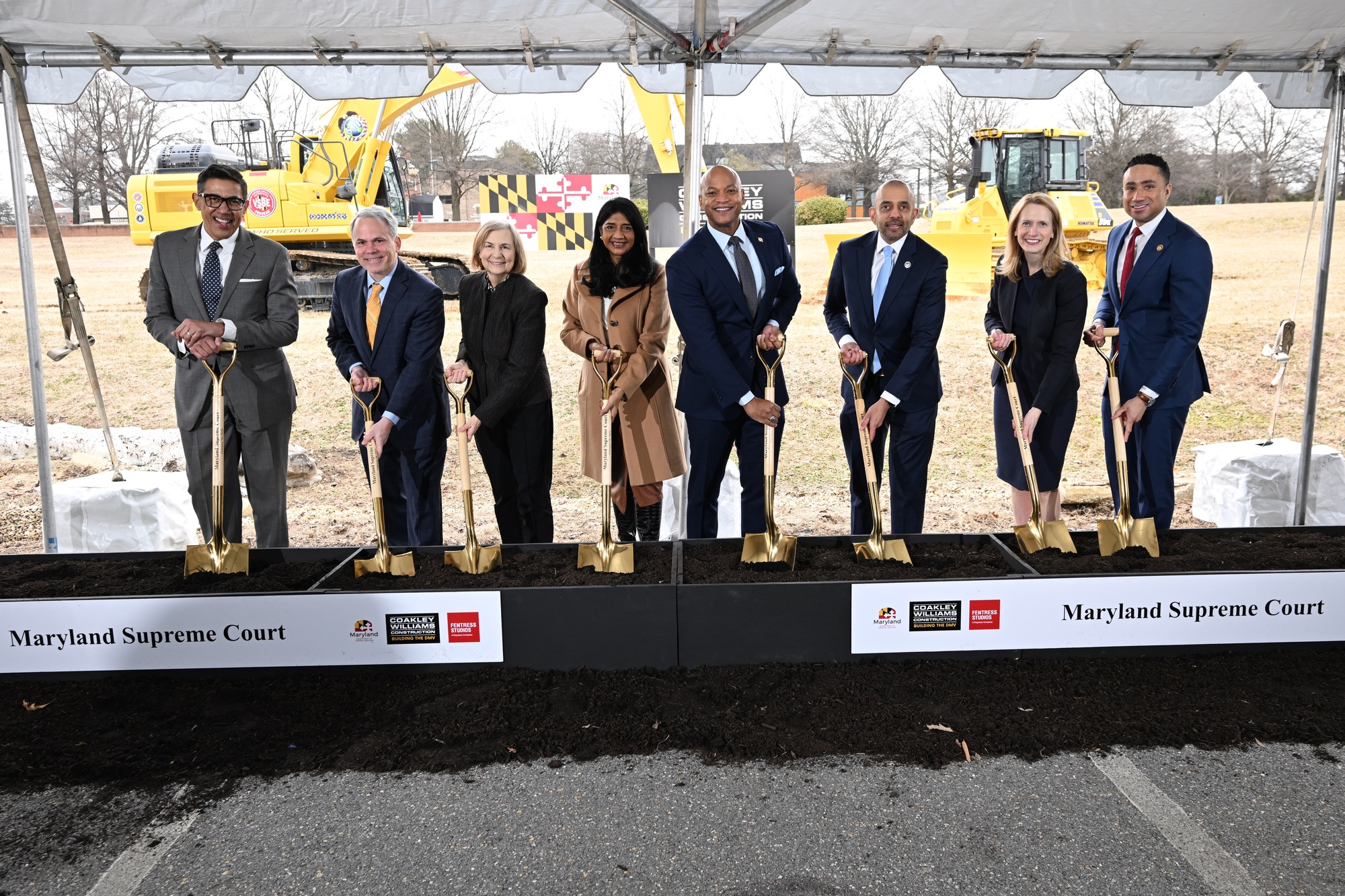 Maryland Officials Break Ground on New $147 Million Supreme Court Building