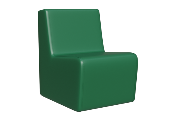 brown modular chair for juvenile justice facilities