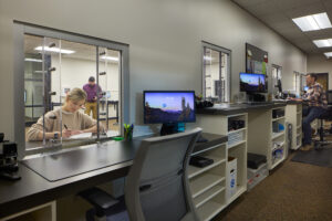 check-in window at new Pierce County Justice Center