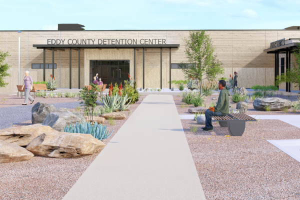 rendering of new Eddy County Detention Center