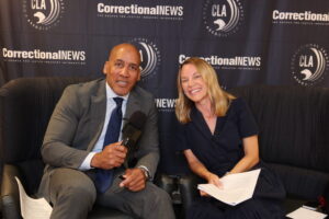 Rob Jeffreys and Torrey Sims during interview