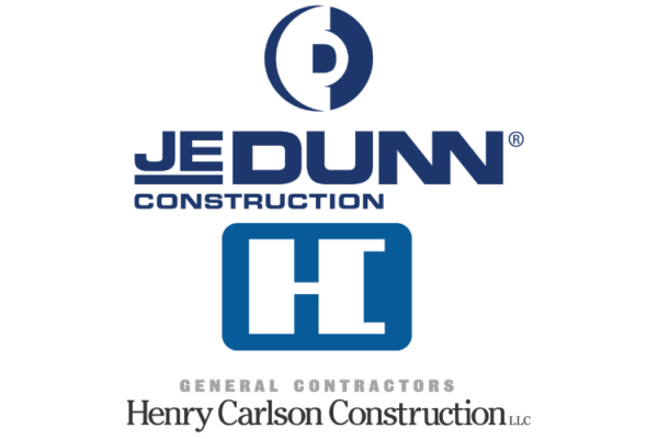 JE Dunn Construction and Henry Carlson Construction logos