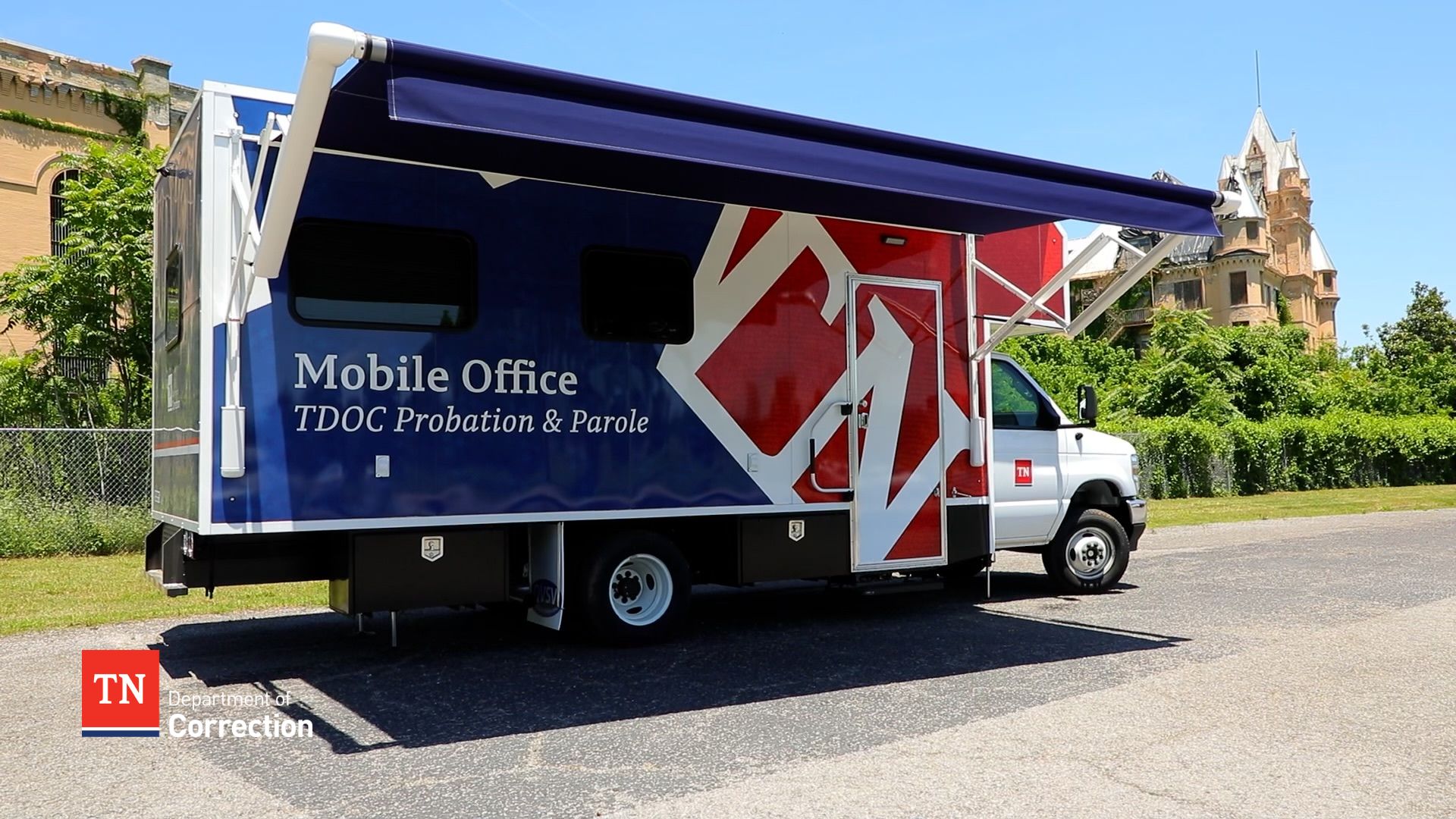 Tennessee Department of Correction mobile probation unit