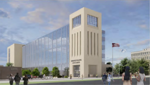 rendering of new Springfield Regional Justice Center