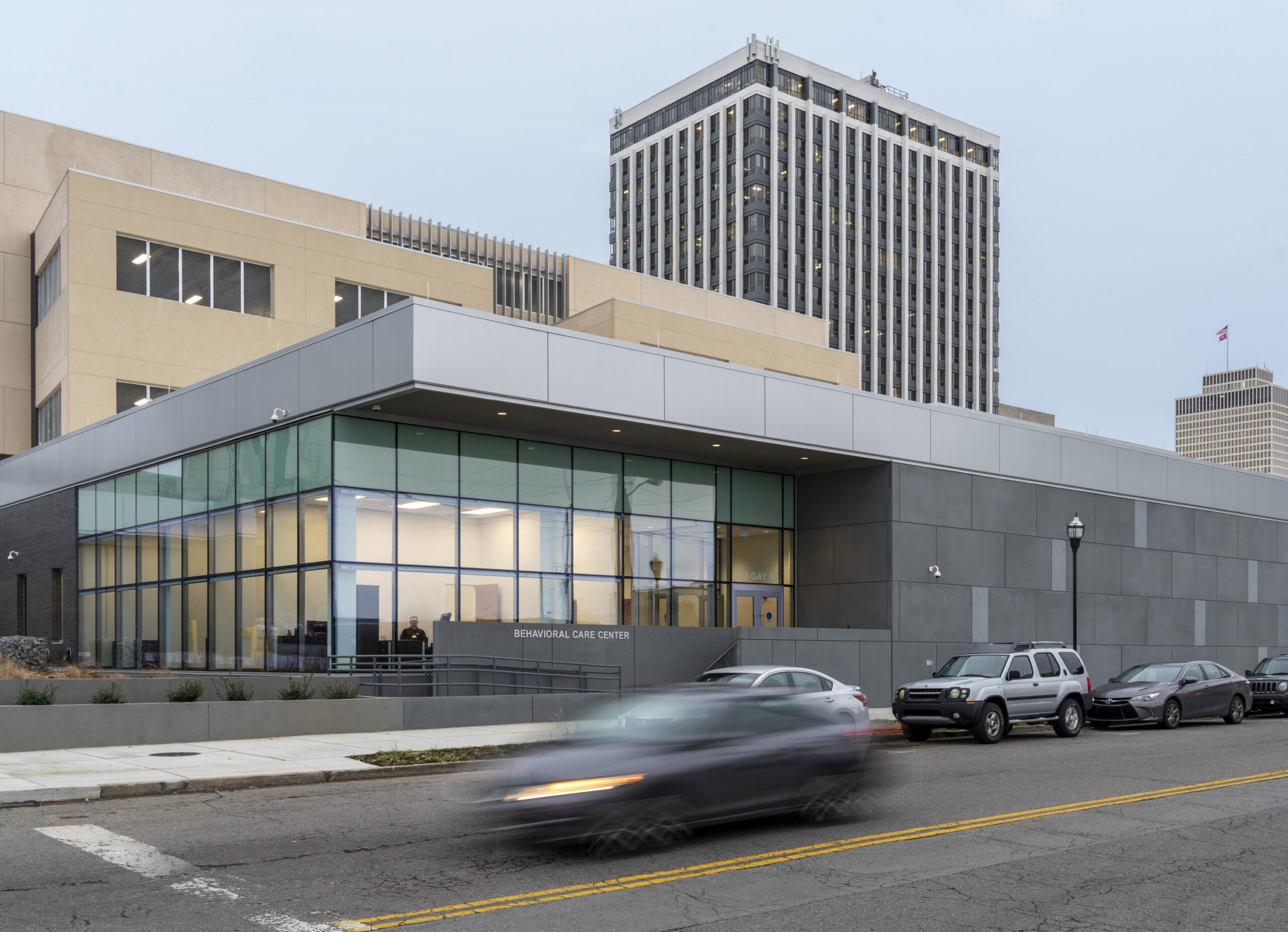 exterior of a behavioral care center