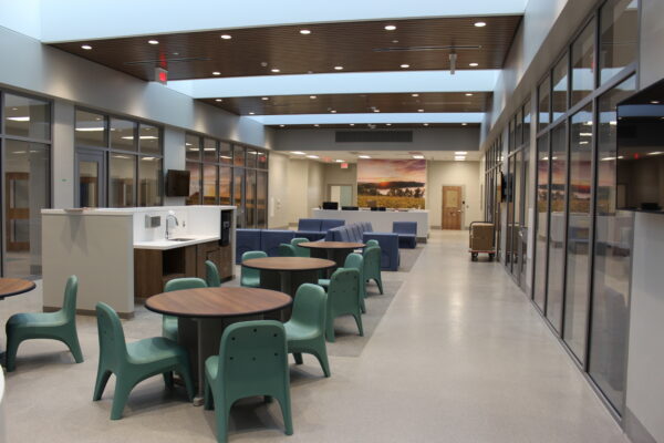 Cortech furniture in a treatment center room