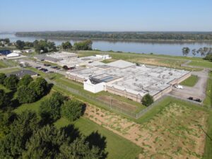 aerial view of Daviess County Detention Center