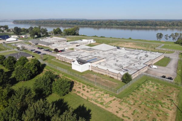 aerial view of Daviess County Detention Center