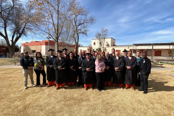 graduates at New Mexico Corrections Department facility