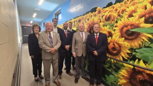 officials at grand opening of the Shawnee County Jail Behavioral Health Unit