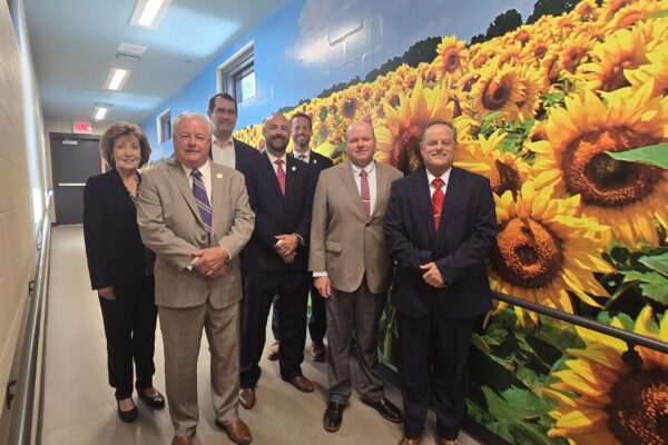 officials at grand opening of the Shawnee County Jail Behavioral Health Unit