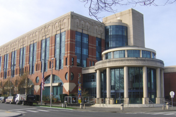 exterior of Whatcom County Courthouse