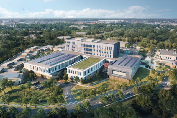 aerial rendering of Nashville Youth Campus for Empowerment