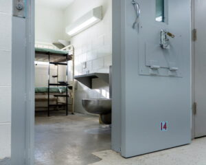 view inside cell at the Macomb Correctional Facility
