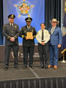 LCSO officials at awards ceremony