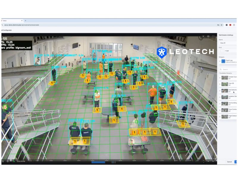screenshot of LEOTech Verus Vision platform