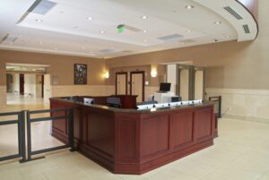 interior of Lancaster County Courthouse