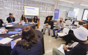 breakout session during Chicago Beyond's National Justice Strategy Lab