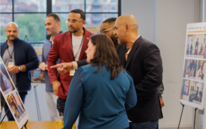 gallery walk at Chicago Beyond's National Justice Strategy Lab