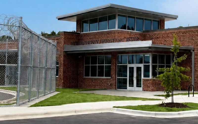 exterior of new Duplin County Detention Center