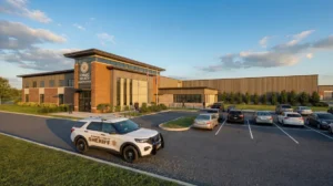 rendering of new Howard County jail