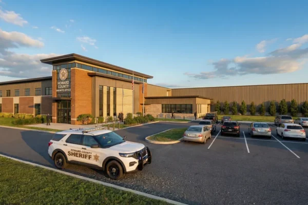 rendering of new Howard County jail
