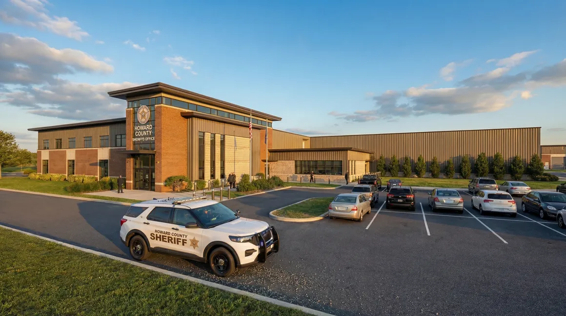 rendering of new Howard County jail