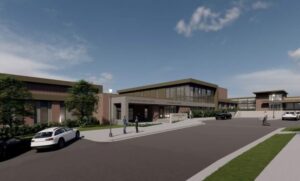 rendering of Jackson County Law Enforcement Center