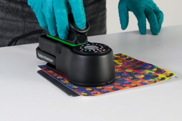 ContraSCAN device scanning piece of paper