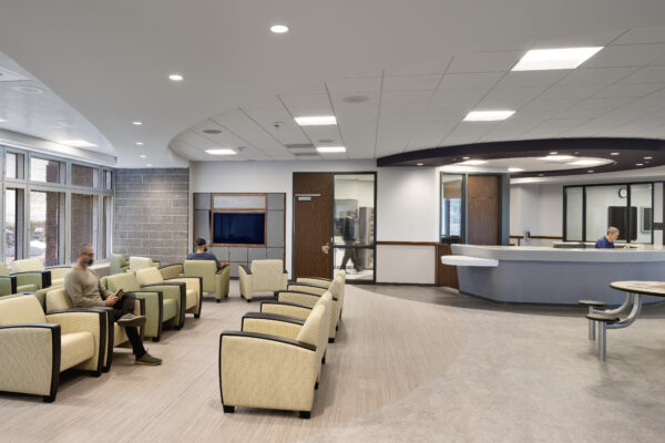 waiting area of South Beach Psychiatric Center